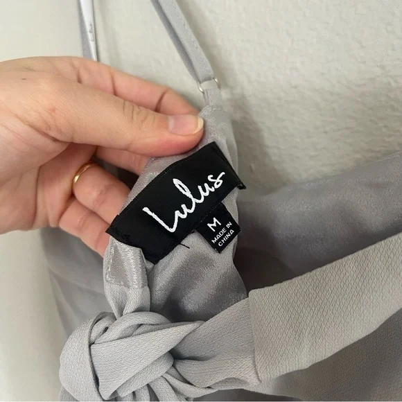 NWT Lulus Toast to Life Mini Dress – ’90s Coquette Minimalist Soft Girl Romantic - Picture 8 of 13